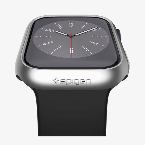 ACS05458 - Apple Watch Ultra (Apple Watch (49mm)) Case Thin Fit in black showing the front